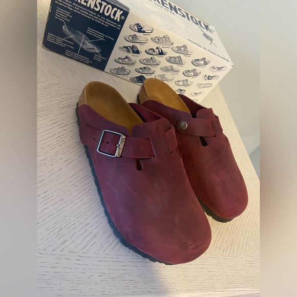 Birkenstock Boston in zinfandel leather size 37 - Picture 3 of 10